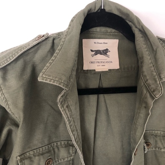 Urban Outfitters Army Green Jacket - Picture 2 of 3